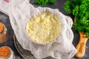 Домашний сыр из молока и яиц