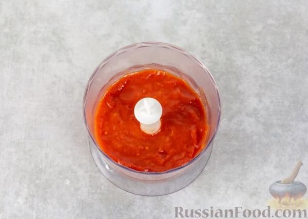 Картофель в пряном томатном соусе